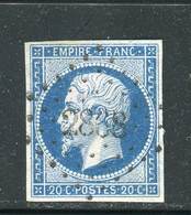 Superbe N° 14A - Cachet PC 2868 ( Selongey - Côte D'Or ) - 1853-1860 Napoléon III.
