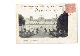 Cpa - 95 - Nointel - Façade Du Château - N°4 Cayeux - 1905 - - Nointel