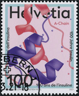 Suisse - 2021 - Insulin - Ersttag Stempel ET - Oblitérés