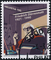 Suisse - 2021 - Dürrenmatt - Ersttag Stempel ET - Usati