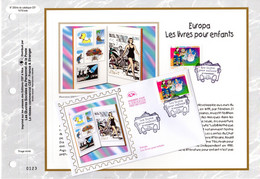 2010 " EUROPA 2005 : LES LIVRES POUR ENFANTS " Sur Enveloppe Et Feuillet CEF 1er Jour Sur Soie. N° YT 4445 FDC - 2010