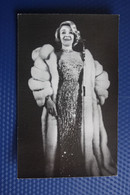 Marlene Dietrich Actress  - Old Soviet Postcard - 1986 - Actors