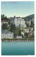 Luzern Hotel Montana Um 1910 - LU Lucerne