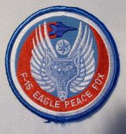 Insigne/patch - F 15 - Eagle Peace Fox - Armée De L'air