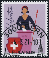 Suisse - 2021 - Frauenstimmrecht - Ersttag Stempel ET - Usati