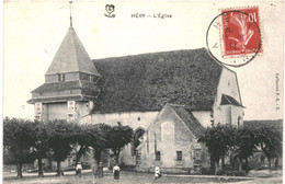 CPA- Carte Postale -France Héry L'église  1917  VM42898ok+ - Hery