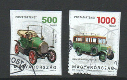 Hongarije 2018 + 20 Yv 4700 + 4747 Hele Hoge Waarde,  Gestempeld Op Papier - Used Stamps