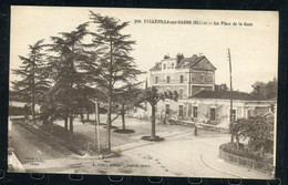 Carte Postale De Belleville Sur Saone - Place De La Gare - Réf D 115 - Belleville Sur Saone