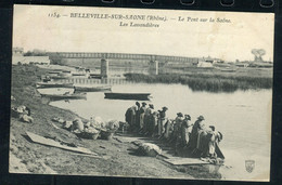 Carte Postale De Belleville Sur Saone -  Groupe De Lavandières - Réf D 122 - Belleville Sur Saone