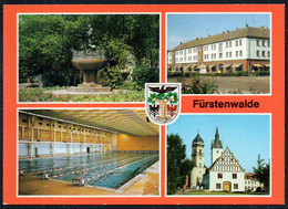 F5240 - TOP Fürstenwalde Rathaus Schwimmbad - Bild Und Heimat Reichenbach - Fuerstenwalde