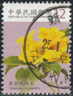 Taïwan 2009 Yv. N°3201 - Tabebuia Chrysantha - Oblitéré - Used Stamps