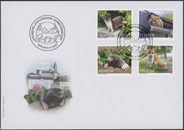 Suisse - 2021 - Tiere - Ersttagsbrief FDC ET - Used Stamps