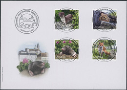 Suisse - 2021 - Tiere - Ersttagsbrief FDC ET - Ersttag Voll Stempel - Oblitérés