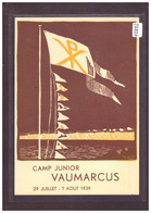 FORMAT 10x15cm - VAUMARCUS - CAMP SCOUT JUNIOR 1939 - TB - Vaumarcus