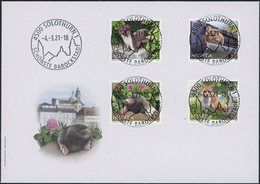 Suisse - 2021 - Tiere - Ersttagsbrief FDC ET - Ersttag Voll Stempel - Used Stamps