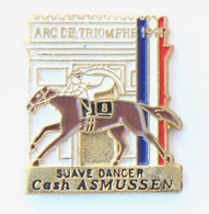 Pin's TIERCE - SUAVE DANCER - CASH ASMUSSEN - Prix De L'ARC DE TRIOMPHE 1991 - First - K714 - Jeux