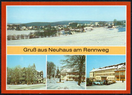 F5265 - TOP Neuhaus Am Rennsteig Erholungsheim Ernst Thälmann VEB Leuna Werke - Bild Und Heimat Reichenbach - Neuhaus