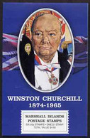 Booklet - Marshall Islands 2000 Winston Churchill $6.60 Booklet Complete And Fine, SG SB26 - Marshall