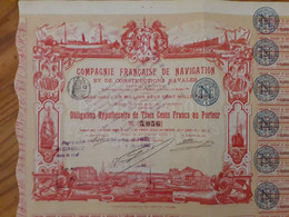 Compagnie Francaise De Navigation Et De Constructions Navales - 1901 - Schiffahrt