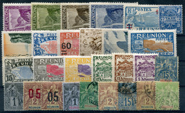 REUNION - Remaining Stamps (mixed Cond.) - Usados