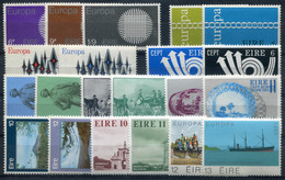 IRELAND -  Europa CEPT 1970-79 (10 Sets) MNH (postfrisch) VF (perfect) - Nuovi