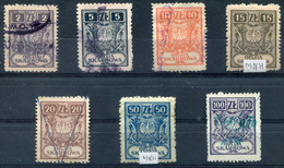 1948 General Issue #141-146 And 148-149 Mix (used And MNH) All VF - Fiscale Zegels