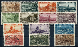 SAAR (Sarre) 1926-27 - Mi.108-121 (Yv.107-120) Mixed Set (U-MH) - Gebraucht