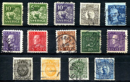 SWEDEN - Selected Classic Stamps - Collezioni