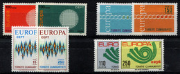 TURKEY - Europa CEPT 1970-73 MNH (postfrisch) VF - Nuovi