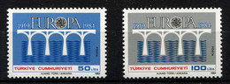 TURKEY - Europa CEPT 1984 MNH (postfrisch) VF - Nuevos