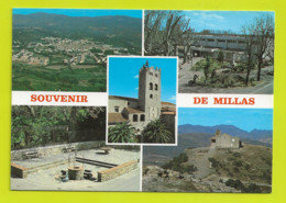 66 Souvenir De MILLAS Divers Aspects En 5 Vues De 1989 Puits - Millas