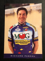 Pascal Richard -  MG Technogym - 1996 - Carte / Card - Cyclists - Cyclisme - Ciclismo -wielrennen - Cyclisme