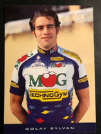 Sylvan Golay -  MG Technogym - 1996 - Carte / Card - Cyclists - Cyclisme - Ciclismo -wielrennen - Cyclisme