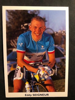 Eddy Seigneur - GAN - 1996 - Carte / Card - Cyclists - Cyclisme - Ciclismo -wielrennen - Cyclisme