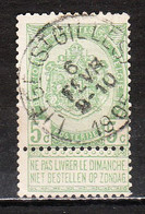 56  Armoiries - Oblit. Centrale LIEGE (ST GILLES) - LOOK!!!! - 1893-1907 Coat Of Arms