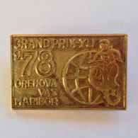 Badge Pin ZN000103 - Motorcycle Motorbike Motocross Yugoslavia Slovenia Maribor Orehova Vas Grand Prix 1978 - Motos