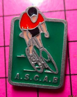 313H Pin's Pins / Beau Et Rare / THEME : SPORTS / CYCLISME CLUB ASCAB - Cyclisme