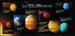Australia 2015 Our Solar System Sc 4356 Mint Never Hinged Sheet - Ungebraucht
