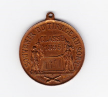 Médaille En Cuivre " Souvenir Du Tirage Au Sort 1895 " République Française - Armée - Service Militaire  (B297) - Other & Unclassified