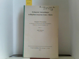 Zytologische Untersuchungen An Rhipidium Europaeum (Cornu) V.Minden. Dissertation. - Natuur