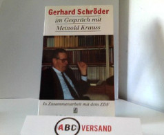 Gerhard Schröder Im Gespräch Mit Meinold Krauss - Politik & Zeitgeschichte