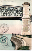 MAURECOURT  UNE PILE DU PONT VIADUC DE FIN D'OISE - Maurecourt