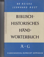 Biblisch-historisches Handwörterbuch. Erster Band. A - G. - Sonstige & Ohne Zuordnung