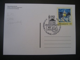 Osterreich- Oberndorf 8.12.2008, 40 Jahre Sonderpostamt - Storia Postale