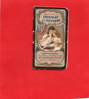 Calendrier 1915--CHOCOLAT DE GUYENNE--Vente En Gros A. ROUDEL & C°--état Couverture Moyen Voir 9 Scans - Petit Format : 1901-20