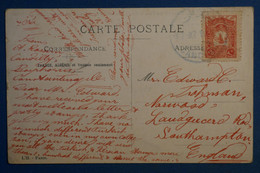 AL8 TURQUIE    BELLE CARTE  1920    POUR  SOUTHAMPTON  U.K ++AFFRANCH. PLAISANT - Cartas & Documentos