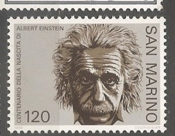 San Marino - Serie Completa Nuova MNH: Centenario Della Nascita Di Albert Einstein - 1979 * G - Albert Einstein