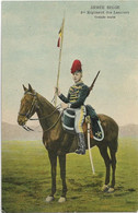 Armée Belge  - Belgisch Leger    *  4° Régiment Des Lanciers - Grande Tenue - Regimente