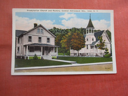 Presbyterial Church & Rectory. Adirondack  Mts Inlet. New York >    Ref 5378 - Adirondack