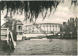 Berlin-Tegel - Hafen-Brücke - Foto-Ansichtskarte - Verlag Foto-Hübner Berlin - Tegel